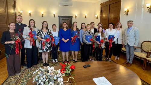 Ślubowanie nauczycieli i nadanie stopnia awansu zawodowego nauczyciela mianowanego