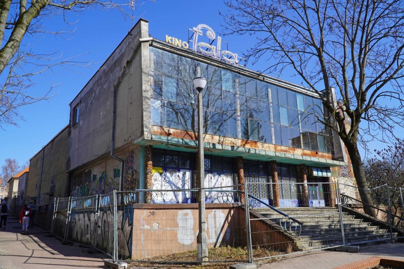 Modernizacja budynku dawnego kina „Fala” na Giżyckie Centrum Pokoleń - etap I