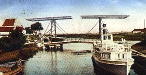 Most kolejowy przed I wojną