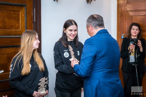 Nagrody Burmistrza w dziedzinie SPORTU_15 maja 2023 r. | gizycko.pl/ Fotografia Tomasz Karolski