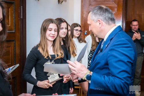 Nagrody Burmistrza w dziedzinie SPORTU_15 maja 2023 r. | gizycko.pl/ Fotografia Tomasz Karolski