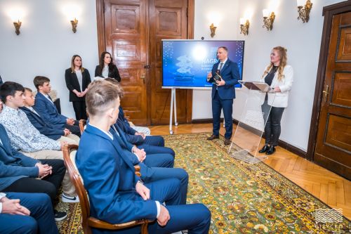 Nagrody Burmistrza w dziedzinie SPORTU_15 maja 2023 r. | gizycko.pl/ Fotografia Tomasz Karolski