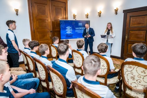 Nagrody Burmistrza w dziedzinie SPORTU_15 maja 2023 r. | gizycko.pl/ Fotografia Tomasz Karolski