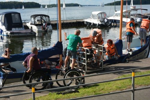 Relacja z V Warsztatów Żeglarskich Osób Niepełnosprawnych Mazurskiej Szkoły Żeglarstwa